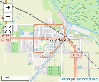 Area schools map
